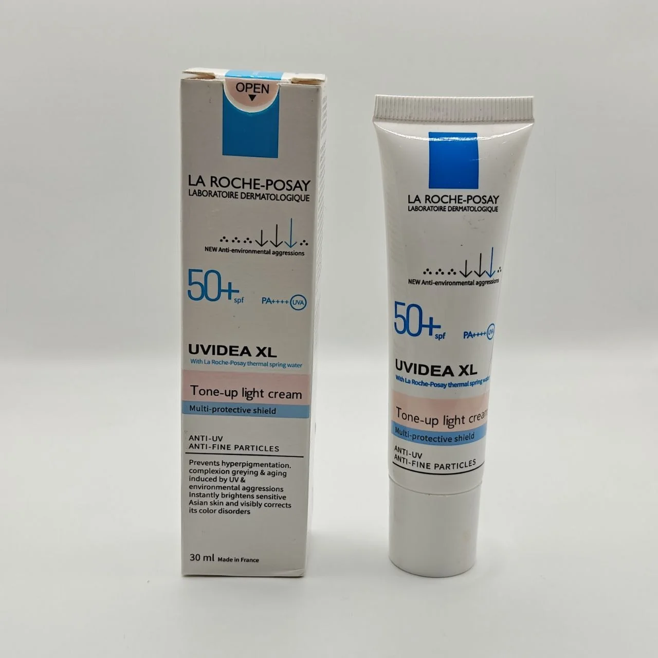 La Roche-Posay UVIDEA XL Tone-Up Light Cream SPF50+ PA++++ - 30ml
