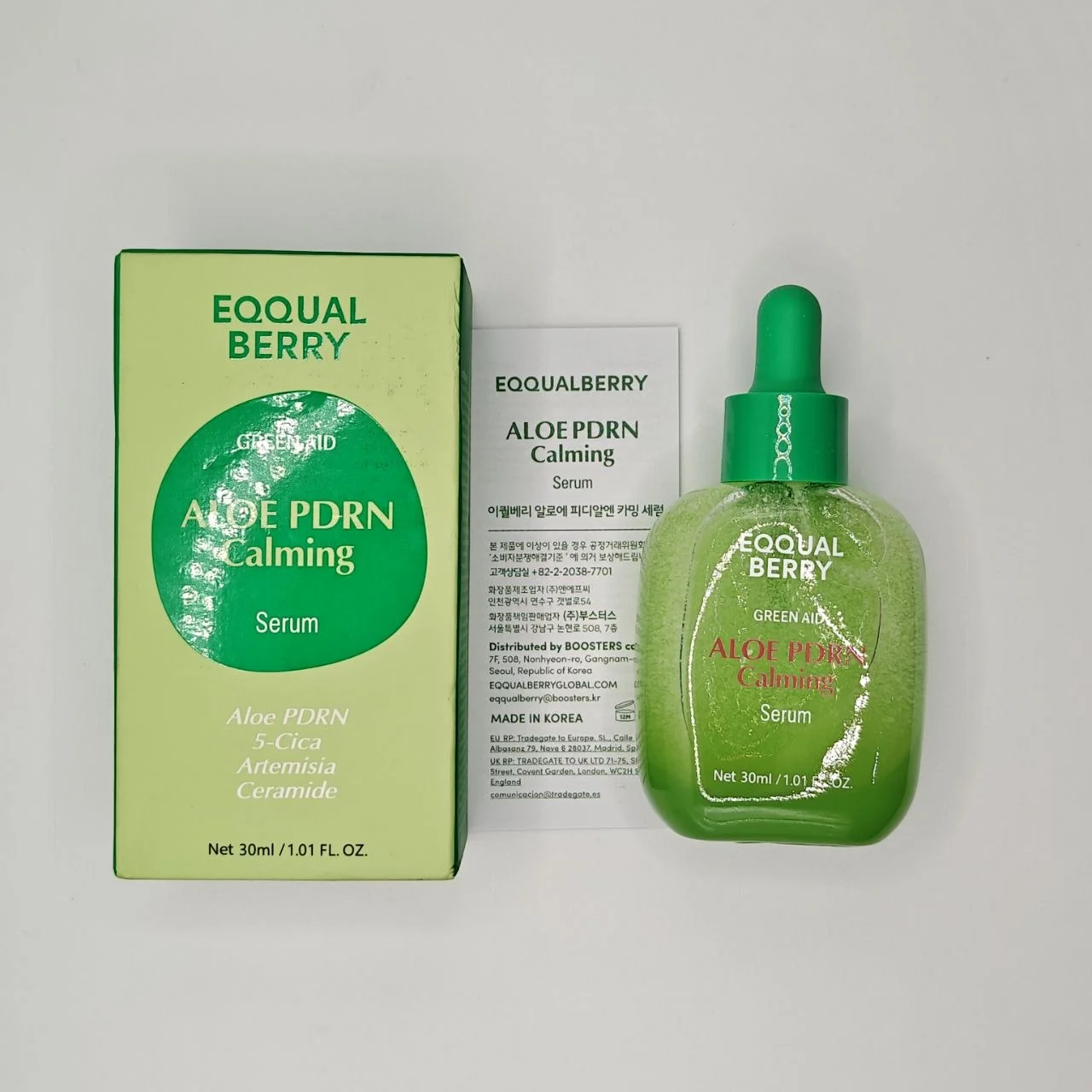 EQQUALBERRY Aloe PDRN Calming Serum - 30ml
