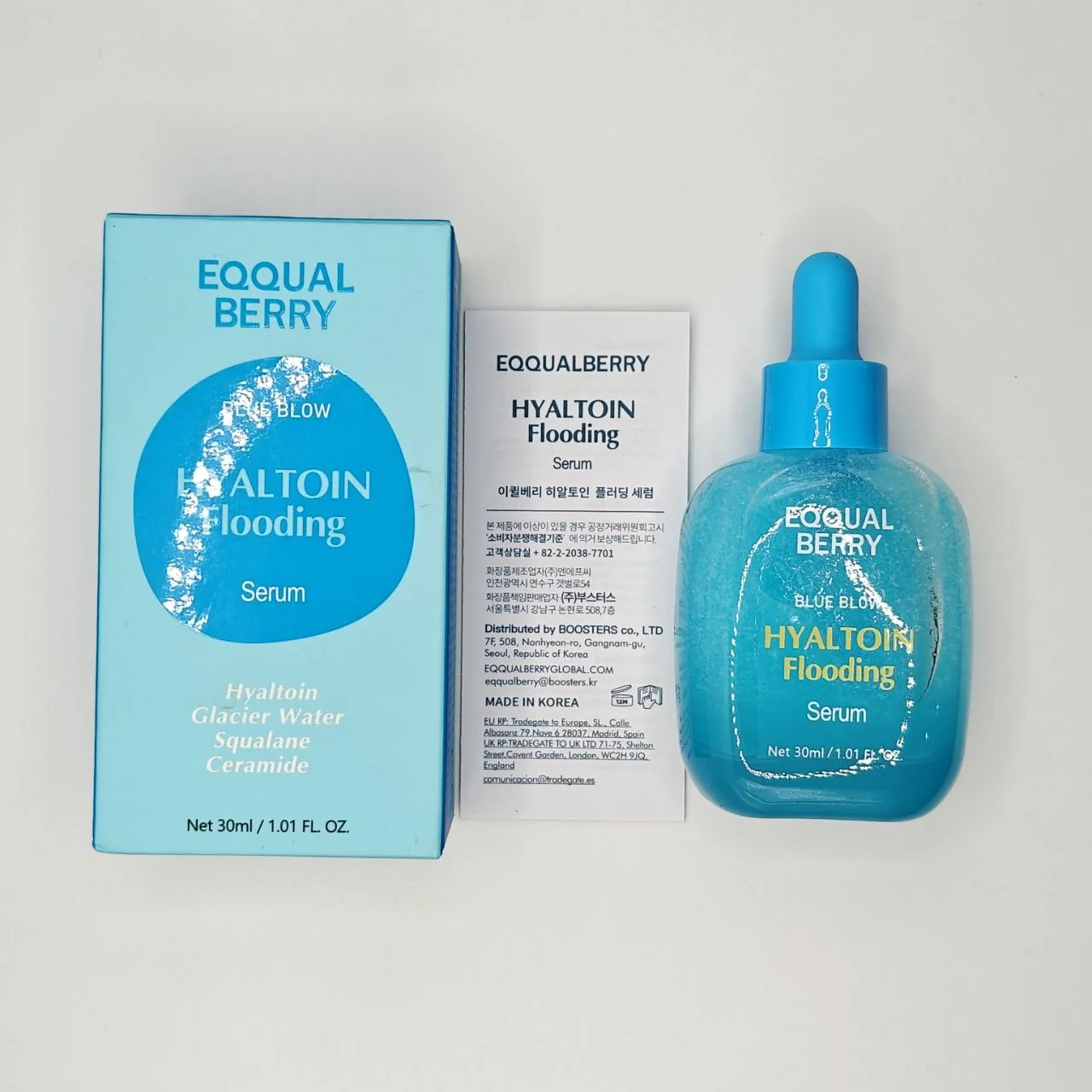 EQQUALBERRY Hyaltoin Flooding Serum - 30ml