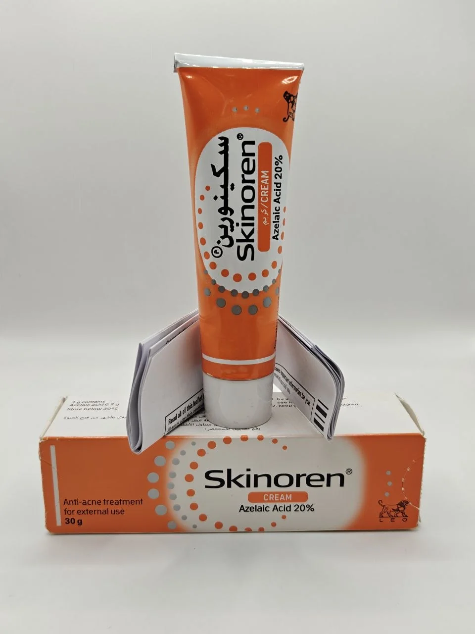 Skinoren Cream Azelaic Acid 20% Anti-Acne Treatment - 30g