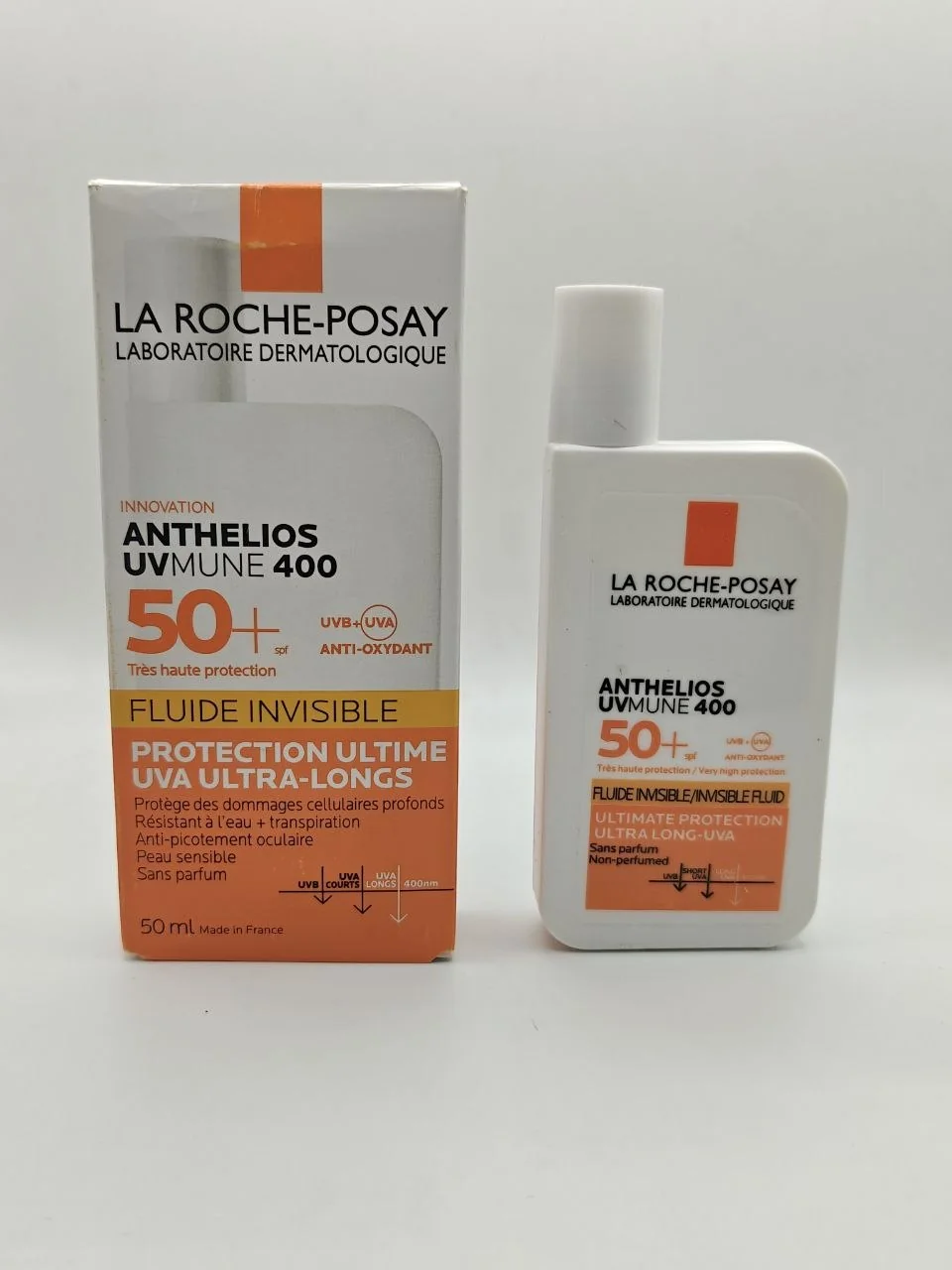 LA ROCHE-POSAY Anthelios UVMune 400 Fluide Invisible SPF50+ Sans Parfum - 50ml