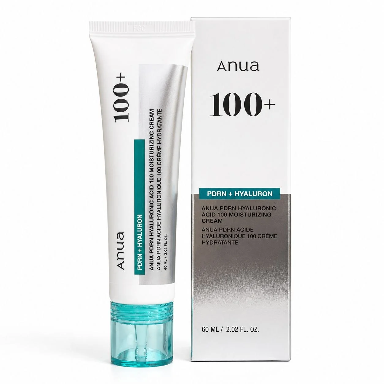 Anua PDRN Hyaluronic Acid 100 Moisturizing Cream - 60ml