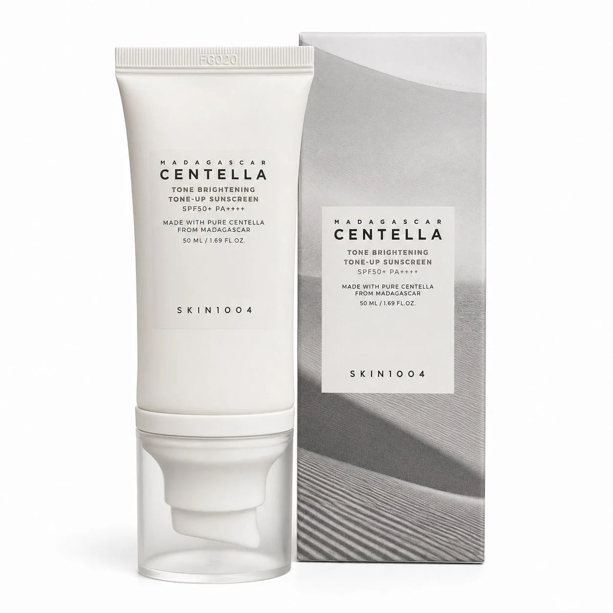 SKIN1004 Madagascar Centella Tone Brightening Tone-Up Sunscreen SPF50+ PA++++ - 50ml