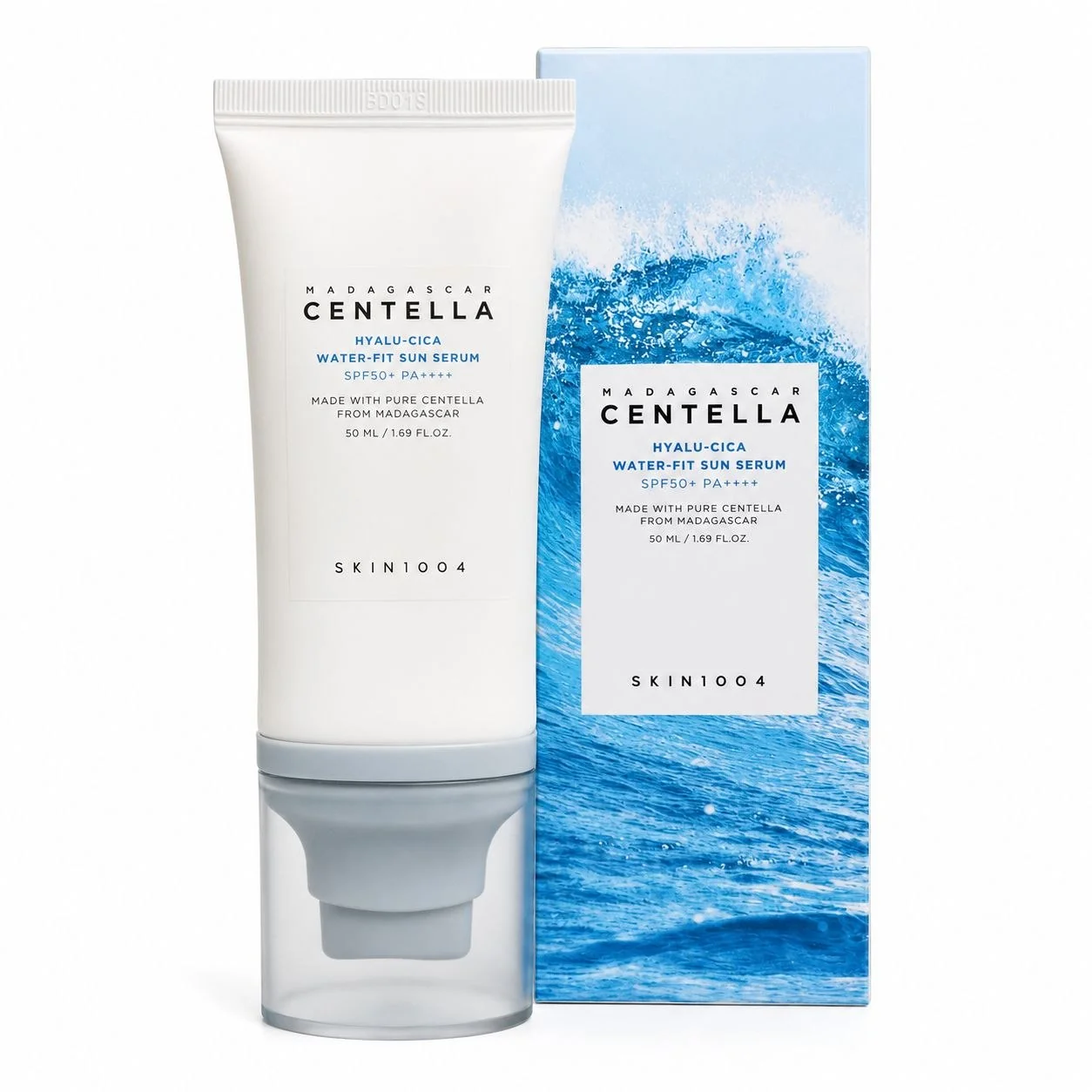 SKIN1004 Madagascar Centella Hyalu-Cica Water-Fit Sun Serum SPF50+ PA++++ - 50ml