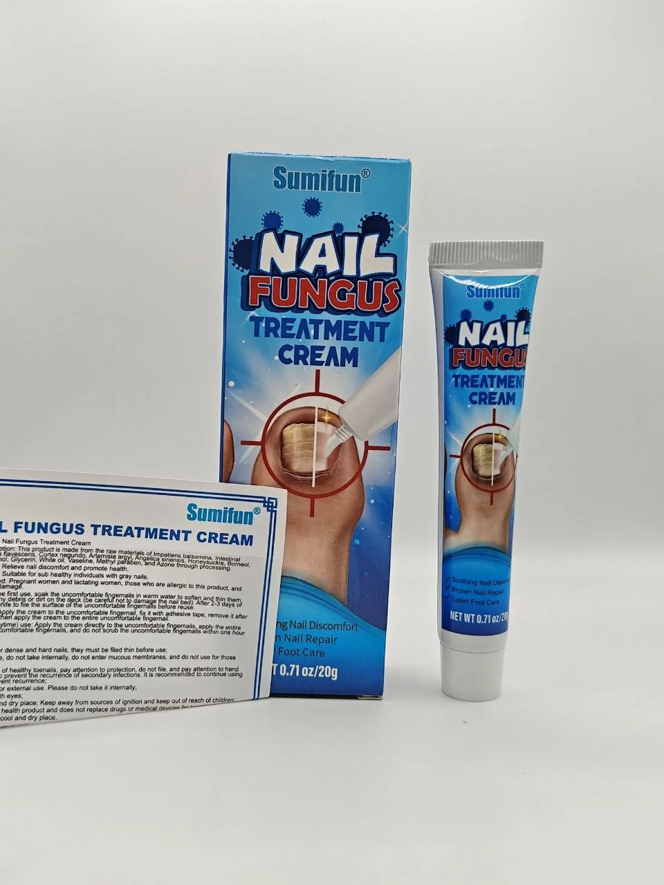 Sumifun Nail Fungus Treatment Cream - 20g / 0.71 oz