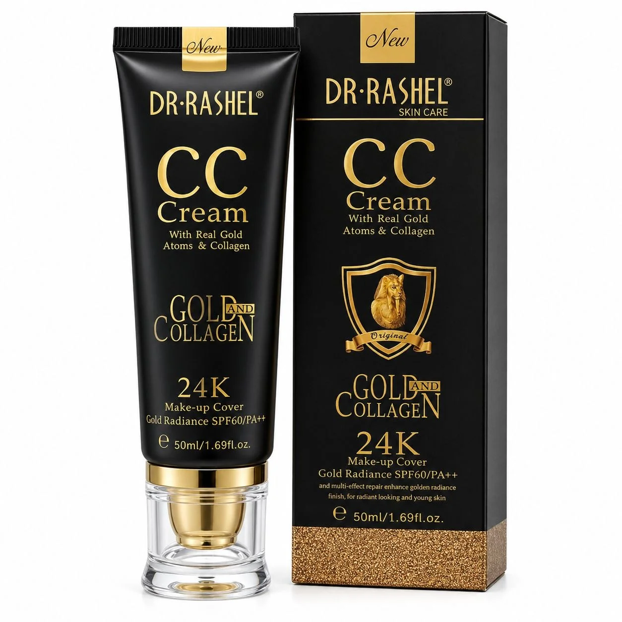 Dr.Rashel Gold & Collagen 24K CC Cream SPF60/PA++ - 50ml