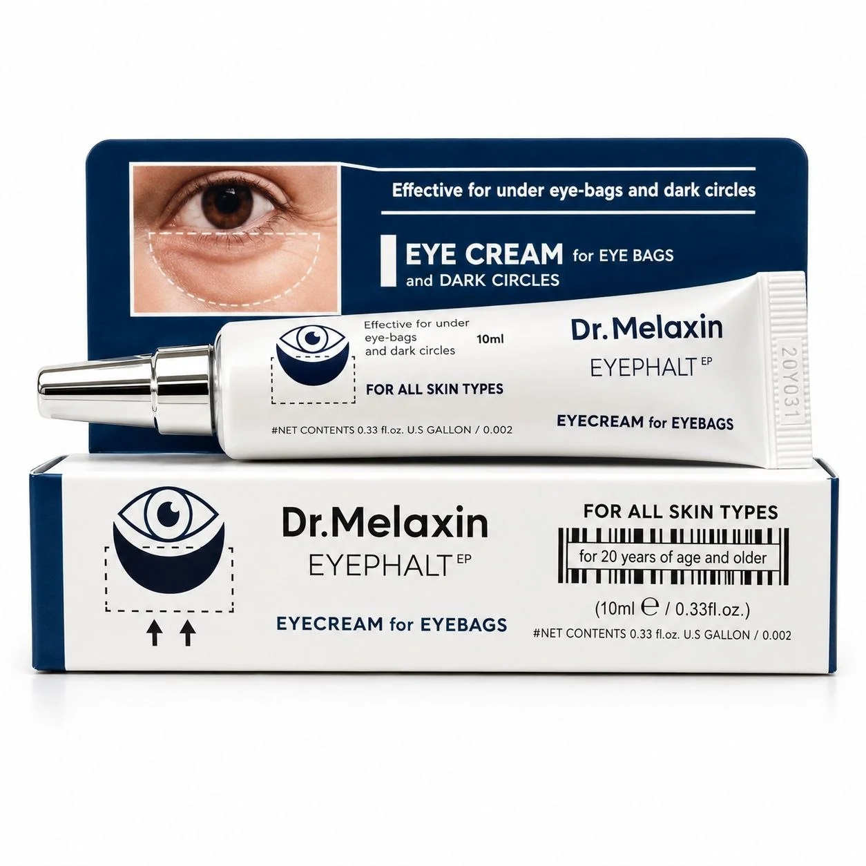 Dr.Melaxin Eyephalt EP Eye Cream for Eyebags and Dark Circles - 10ml