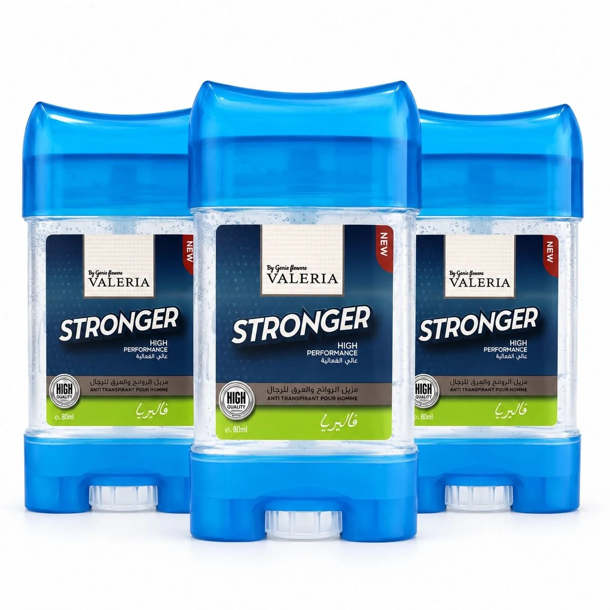 VALERIA Stronger High Performance Anti Transpirant Pour Homme - 80ml