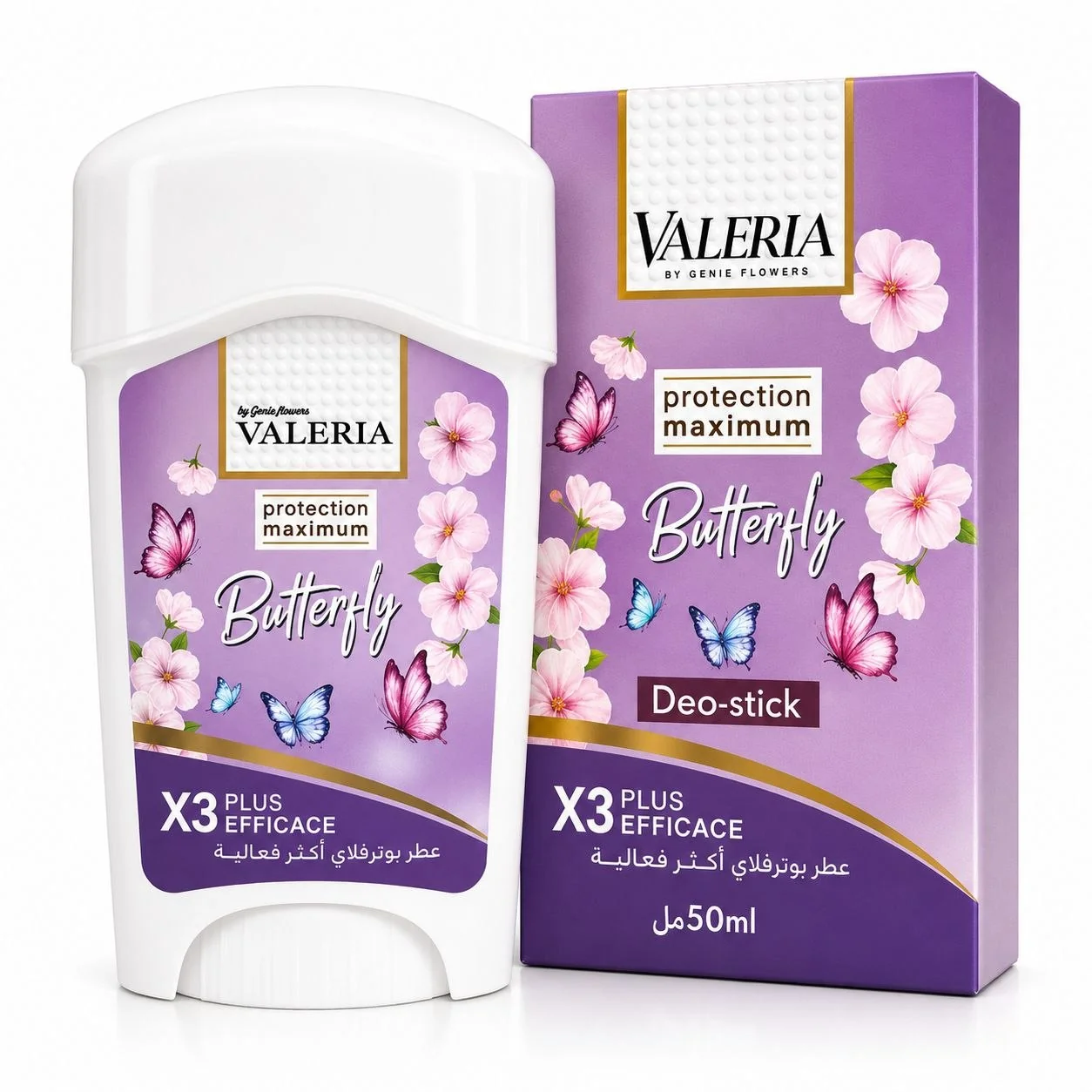 VALERIA Butterfly Protection Maximum Deo-Stick - 50ml